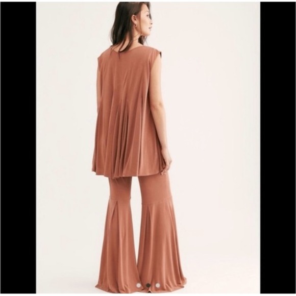 Free‎ People Sasha Tunic Top Lilac Purple Oversized Pintuck Size XS - Picture 3 of 13